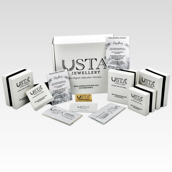 Lotus Çiçeği Rose Altın Tektaş Yüzük