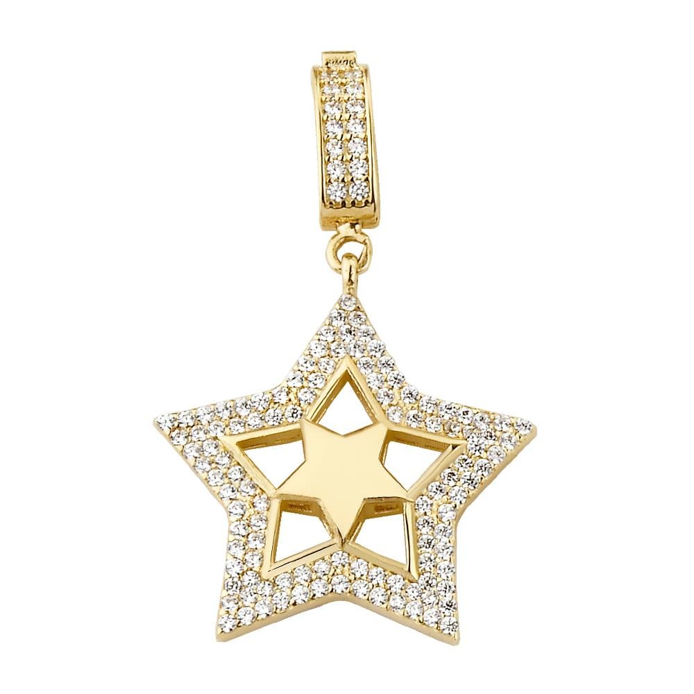 Yıldız Charm Altın Kolye Ucu