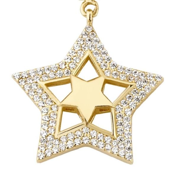 Yıldız Charm Altın Kolye Ucu